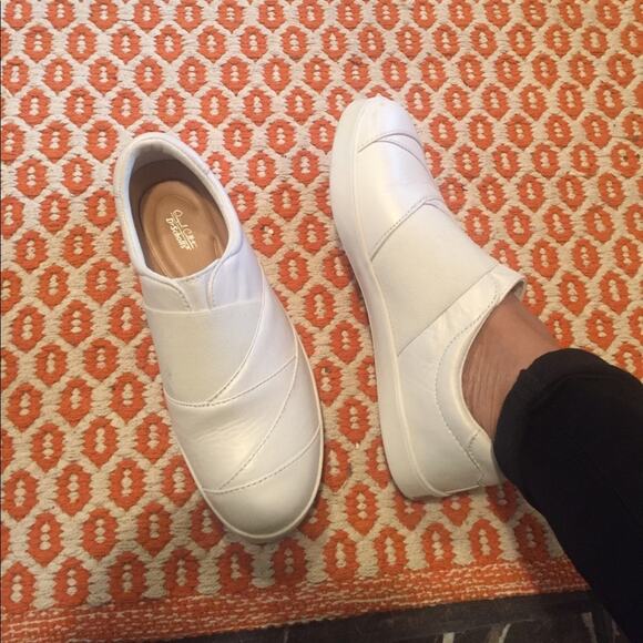 DR. SCHOLL's Original Collection White Loafers - Picture 2 of 6